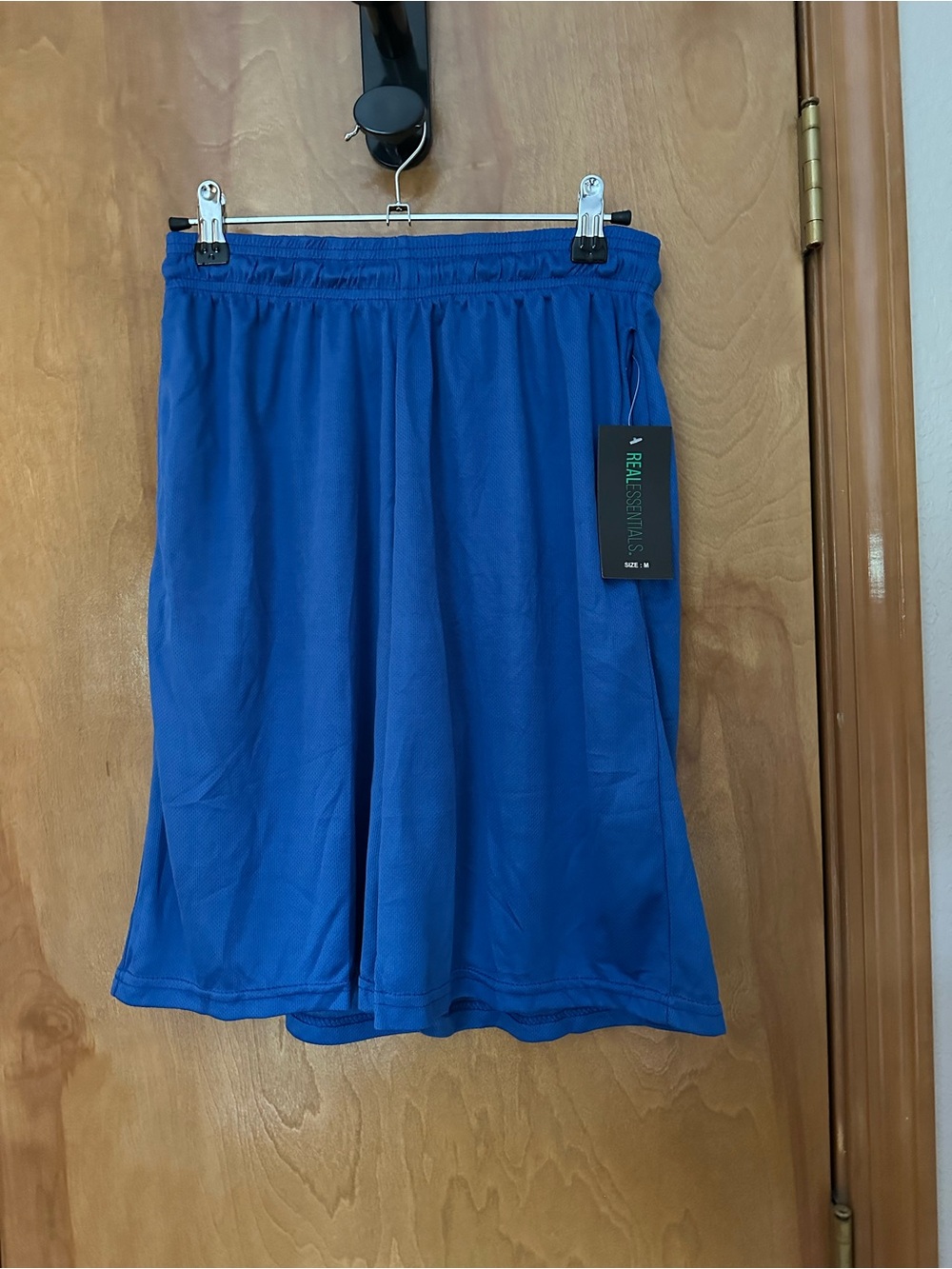 🌵 3/$15 Real Essentials Men's Blue Drawstring Athletic Shorts( see description)